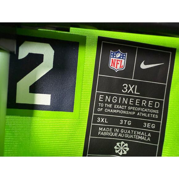 New Men's Nike Seattle Seahawks Jersey Size 3XL - Picture 4 of 5